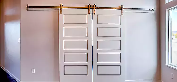 Glass Barn Door with Installation Hardware Kit Temecula